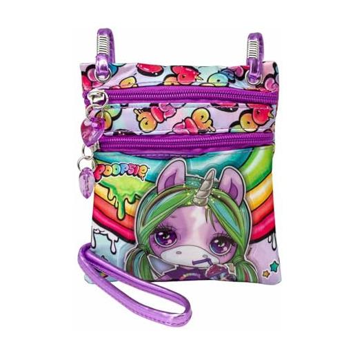 KARACTERMANIA poopsie slime surprise rainbow-borsa a tracolla action verticale, multicolore, 15.5 x 18 cm