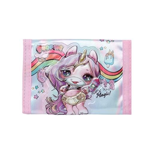 KARACTERMANIA poopsie slime surprise magic-portafoglio velcro, rosa, 21.5 x 9 cm