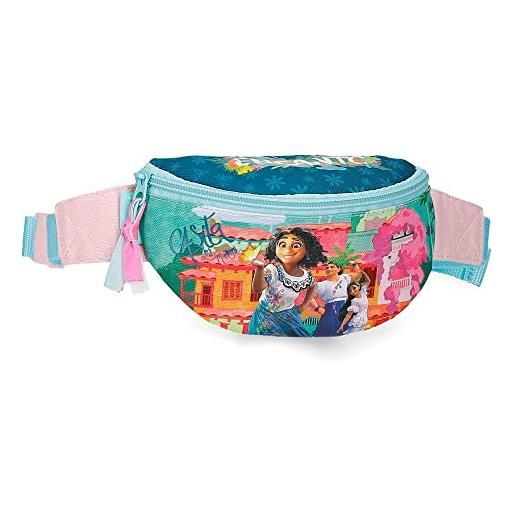 Disney charm casita los madrigal marsupio multicolore 27 x 11 x 6,5 cm microfibra, multicolore, marsupio