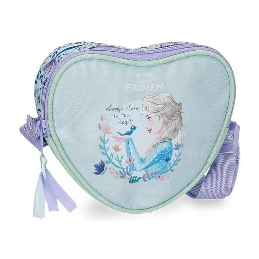 Disney close to the heart frozen borsa a tracolla multicolore 17x14,5x4 cm poliestere by joumma bags, multicolore, taglia unica, borsa a tracolla