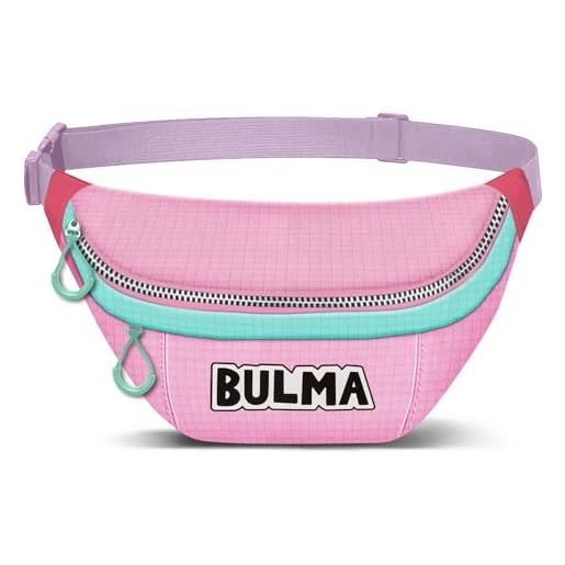 Karactermania dragon ball bulma-marsupio smart, rosa, 32 x 16 cm