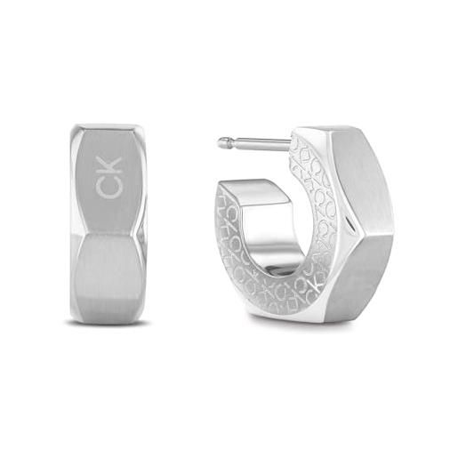 Calvin Klein orecchini da uomo collezione latch in acciaio inossidabile - 35000263