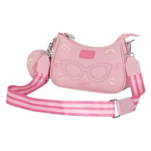 KARACTERMANIA barbie travel-borsa fancy 2.0, rosa, 23,5 x 16 cm