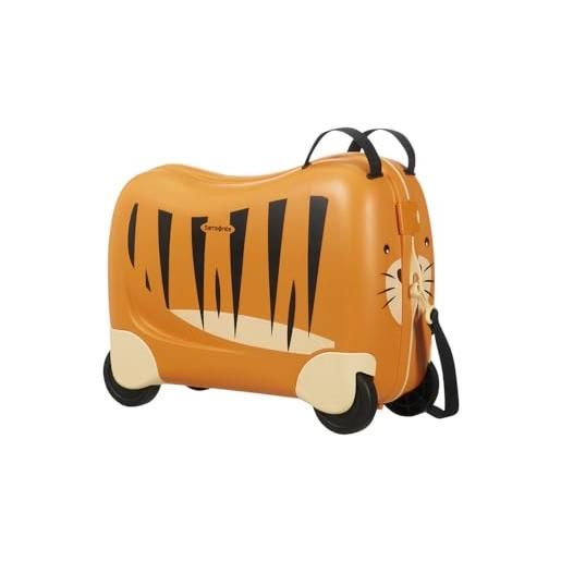 Samsonite dream rider valigia per bambini, 51 cm, 28 l, arancione (tiger toby)