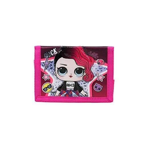 KARACTERMANIA lol surprise rock-portafoglio velcro, multicolore, 21.5 x 9 cm
