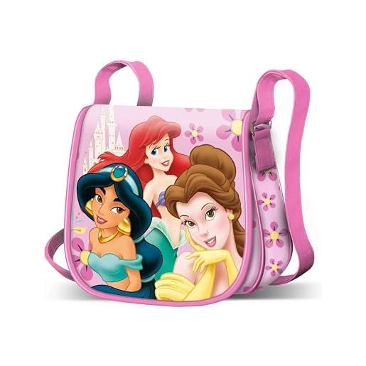 Disney-borsa a tracolla muffin mini, 16.5 x 16.5 cm, rosa principesse
