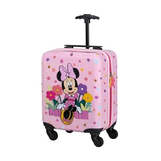 Samsonite daydream disney - trolley rigido minnie mouse bambini, 45x33x20cm, 24l - valigia approvata dalle compagnie aeree - 4 ruote - minnie flower power