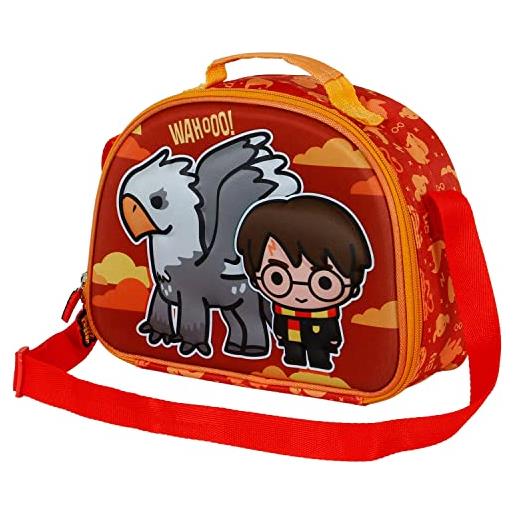Harry Potter buckbeak-porta merenda 3d, arancione, 25.5 x 20 cm