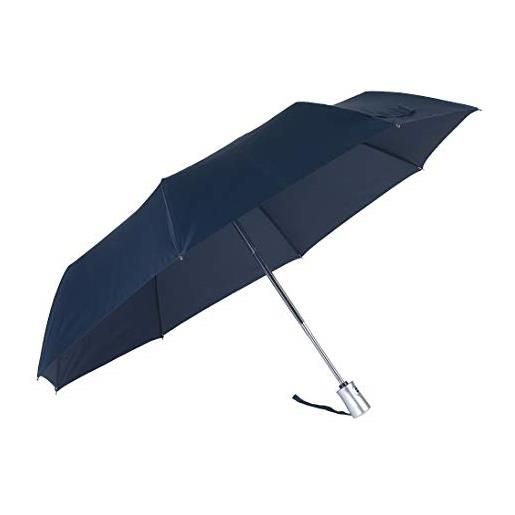 Samsonite rain pro - 3 section auto open close ombrello pieghevole. 29 cm, blu (blue)