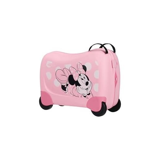 Samsonite dream rider valigia per bambini, 51 cm, 28 litri, rosa (minnie glitter)