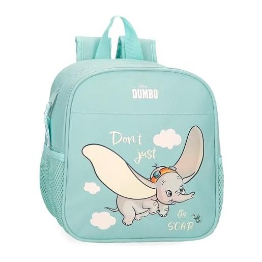 Disney dumbo fly bagagli- borsa a tracolla, bambine e ragazze, blu, taglia unica