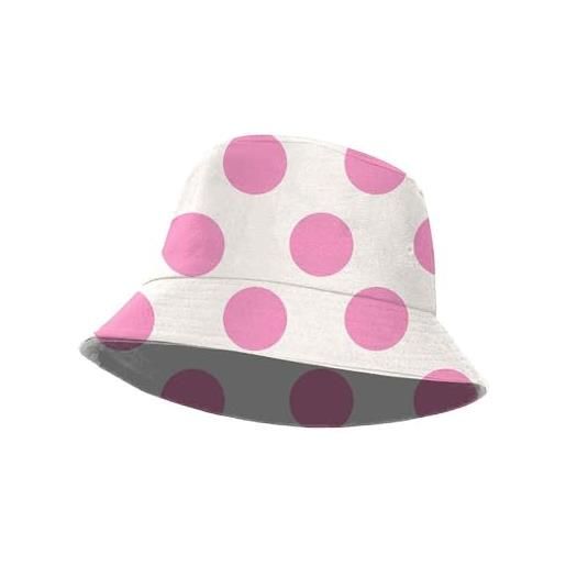 Karactermania cappello bambino bucket, 25 x 15 cm, rosa dots