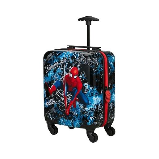 Samsonite daydream marvel - spiderman kinderkoffer 45 x 33 x 20 cm, 24 l - hartschalen handgepäck trolley, passend für die meisten airlines inkl. Easy. Jet - mit 4 rollen - spiderman mystery