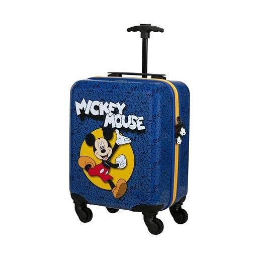 Samsonite daydream disney - mickey mouse kinderkoffer 45 x 33 x 20 cm, 24 l - hartschalen handgepäck trolley, passend für die meisten airlines inkl. Easy. Jet - mit 4 rollen - mickey happy