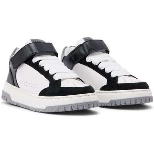 Versace Kids sneakers con logo - bianco