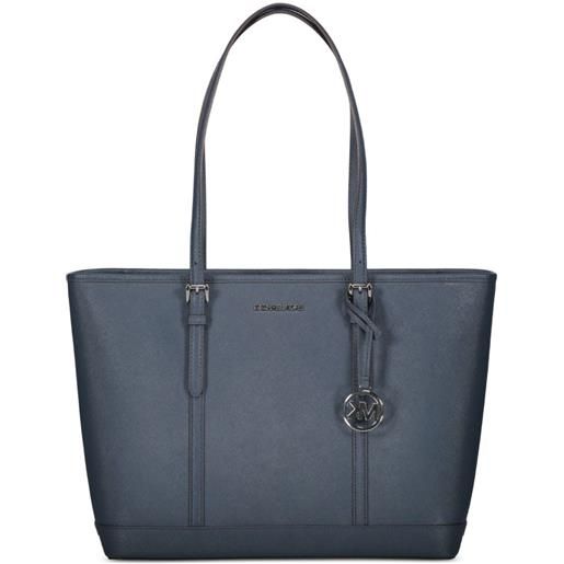 Michael Kors borsa tote jet set - blu