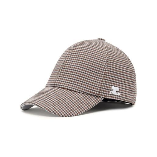 Courrèges cappello da baseball gogo - marrone