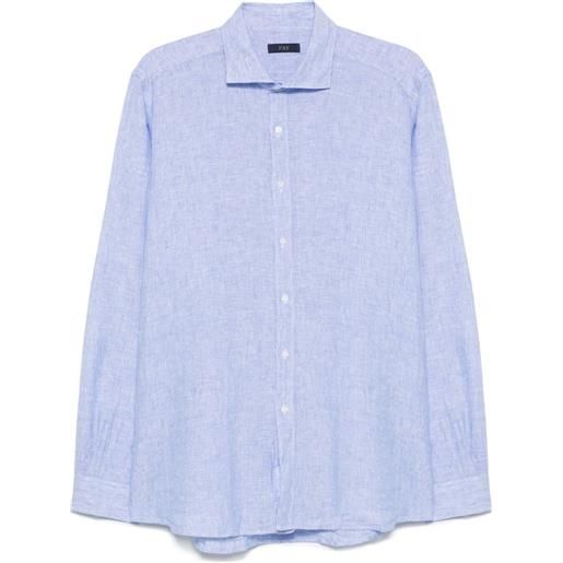 Fay camicia a righe - blu