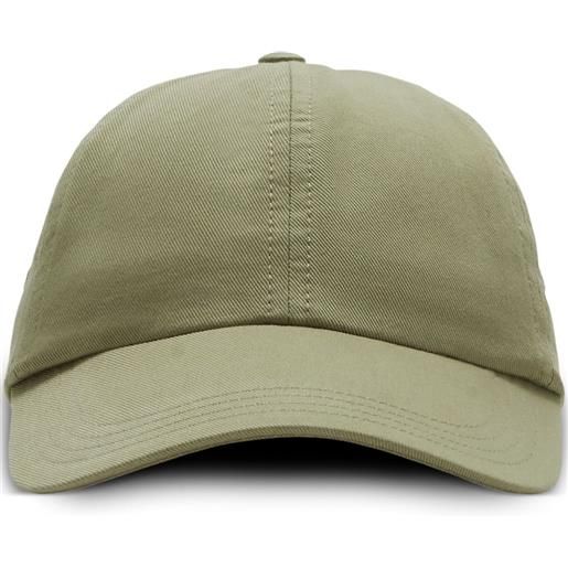 Burberry cappello da baseball ekd con ricamo - verde