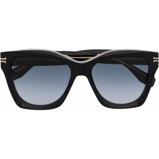 Marc Jacobs Eyewear occhiali da sole squadrati - nero