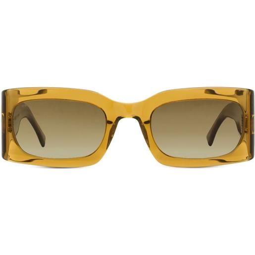 DSQUARED2 EYEWEAR occhiali da sole 109/s rettangolari - marrone