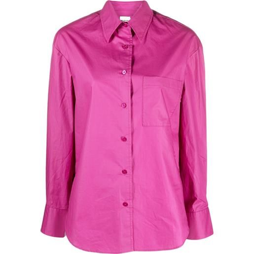 MARANT ÉTOILE camicia frizio in cotone - rosa