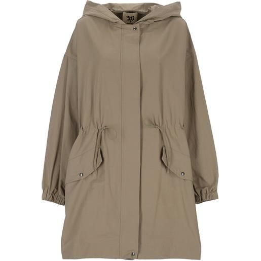 Aniye By parka willow con coulisse e cappuccio - 02423 rope