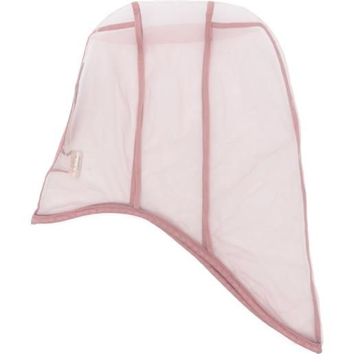Rick Owens berretto lungo in tulle - rosa