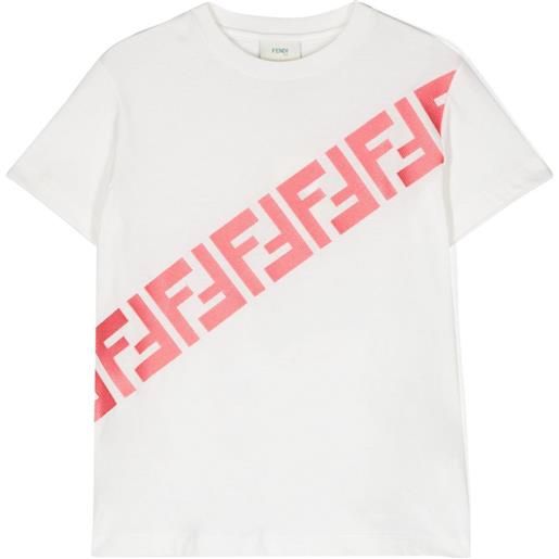 Fendi Kids t-shirt ff - bianco