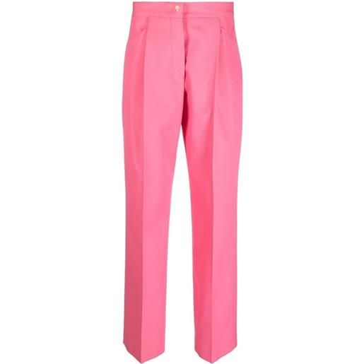 Palm Angels pantaloni sartoriali a gamba ampia - rosa