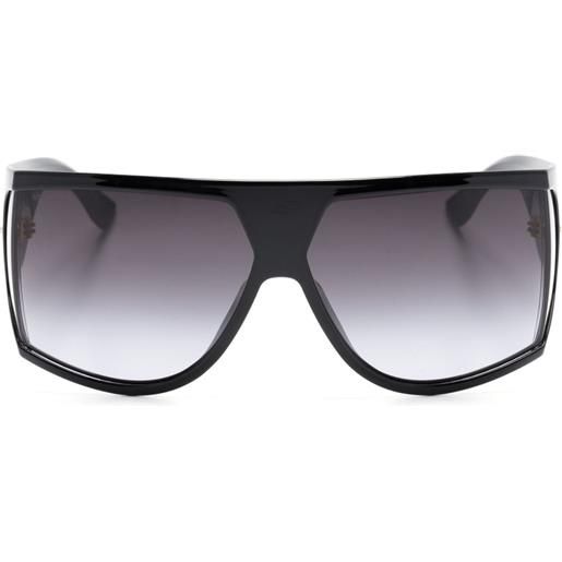 DSQUARED2 EYEWEAR occhiali da sole hype a mascherina - nero