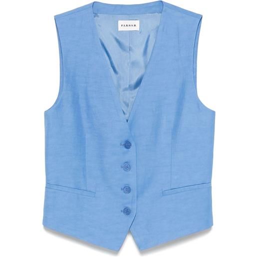 P.A.R.O.S.H. gilet raisa - blu
