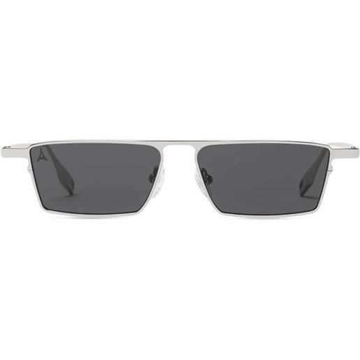 Manière De Voir palais rectangle-frame sunglasses - argento