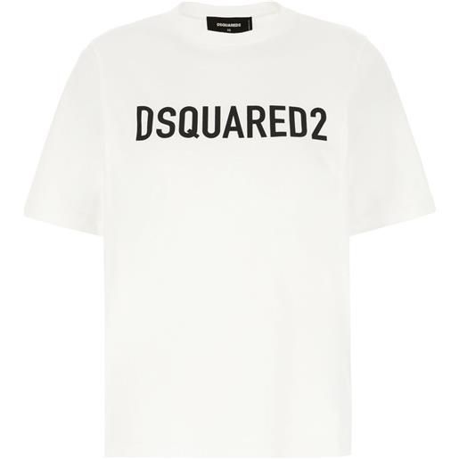 DSQUARED2 t-shirt in cotone - bianco