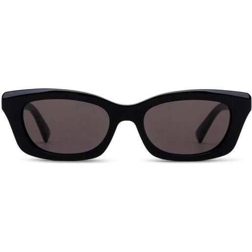 Alexander McQueen Eyewear occhiali da sole geometrici - nero