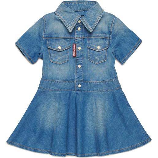 DSQUARED2 KIDS abito denim - blu