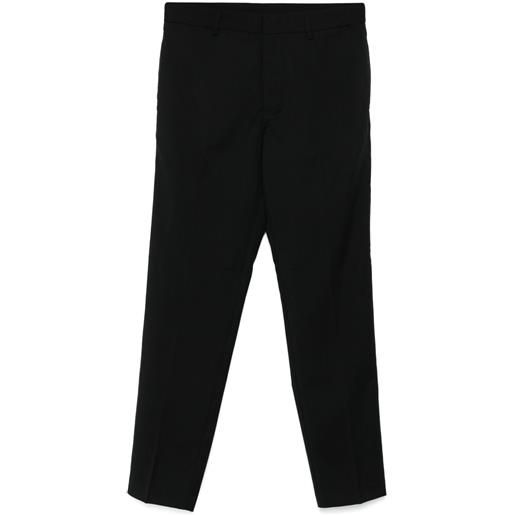 Emporio Armani chino in lana vergine - nero