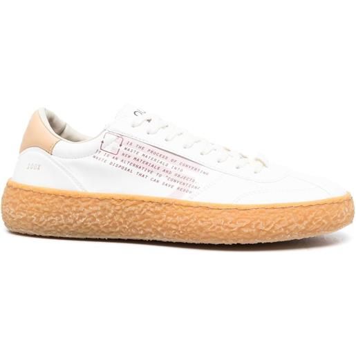 Puraai sneakers con stampa - bianco