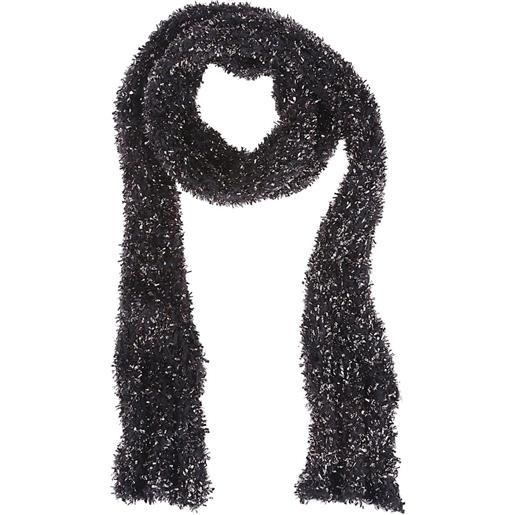 LUSSI sciarpa patti - nero