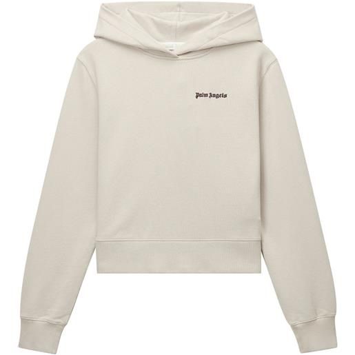 Palm Angels felpa con cappuccio - toni neutri