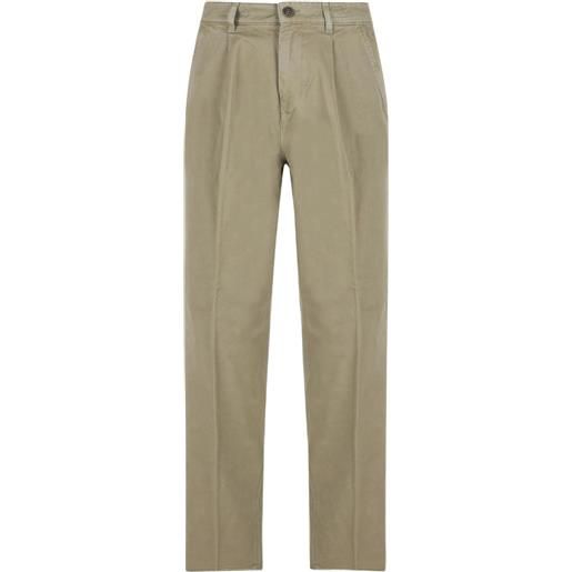Fay pantaloni in cotone - verde