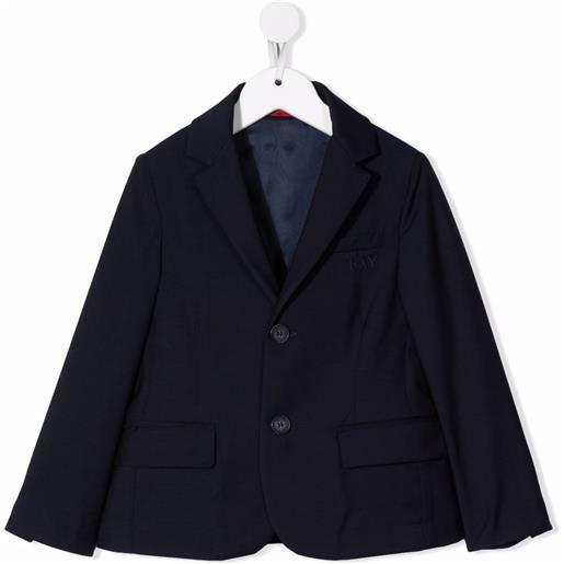 Fay Kids blazer monopetto - blu