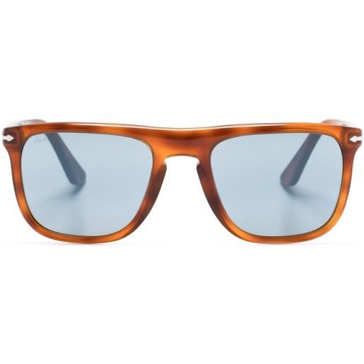 Persol occhiali da sole terra di siena con lenti colorate - marrone