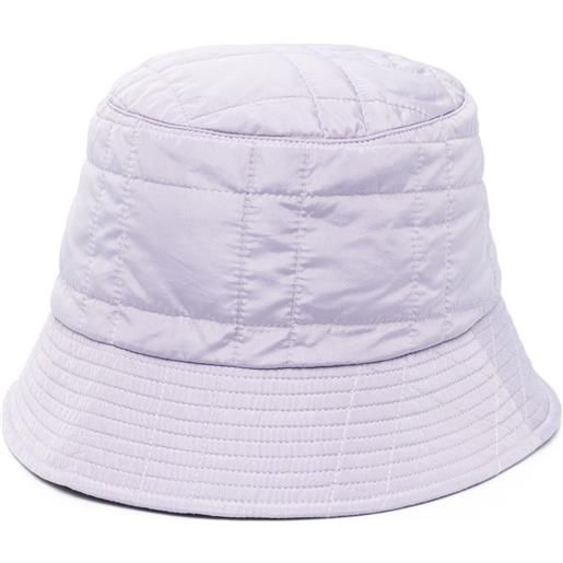 Fabiana Filippi cappello bucket trapuntato - viola