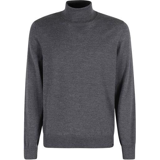 Fay maglione a collo alto - grigio