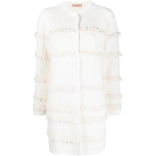 TWINSET cardigan lungo - toni neutri
