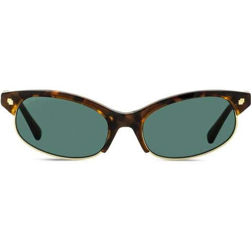 DSQUARED2 EYEWEAR occhiali da sole freddy - marrone