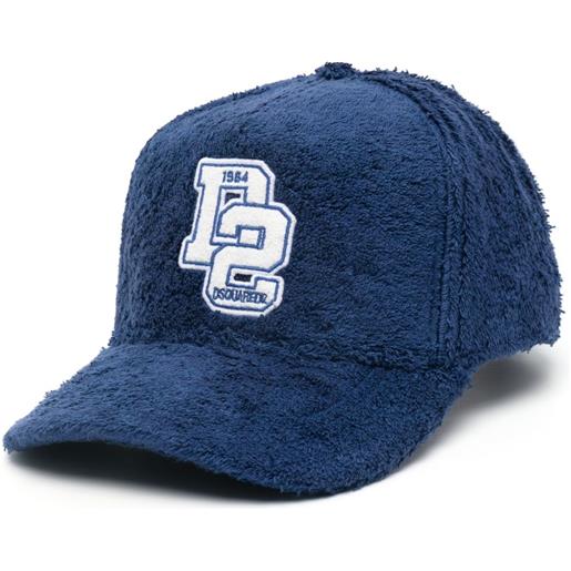 DSQUARED2 cappello d2 college - blu