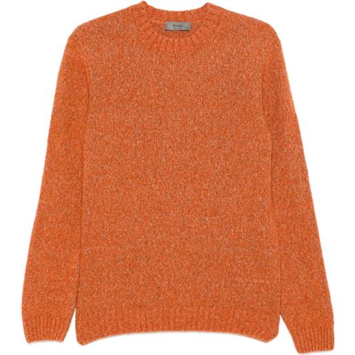 Ferrante maglione girocollo - arancione
