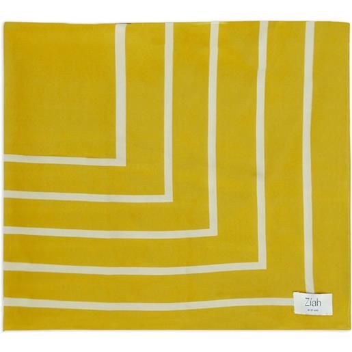 St. Agni foulard a righe - giallo